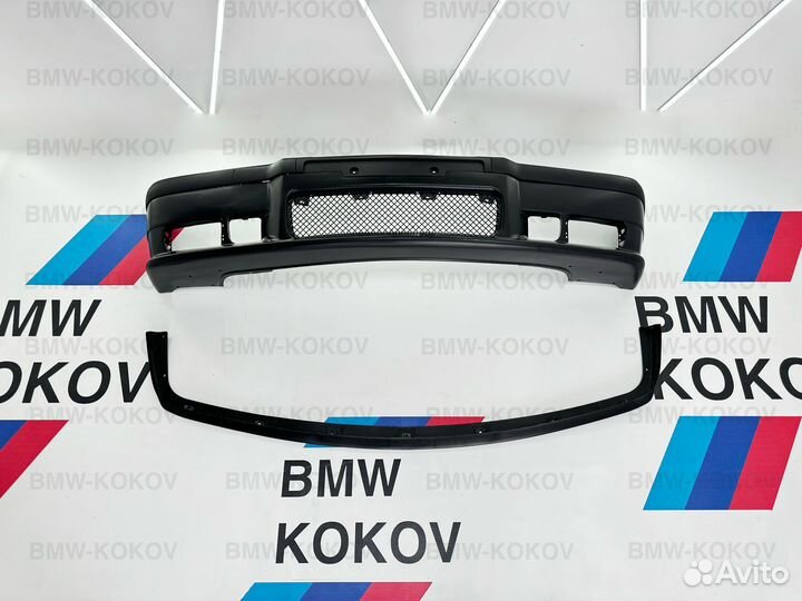 Передний бампер BMW E36 M3 на е36 М-бампер