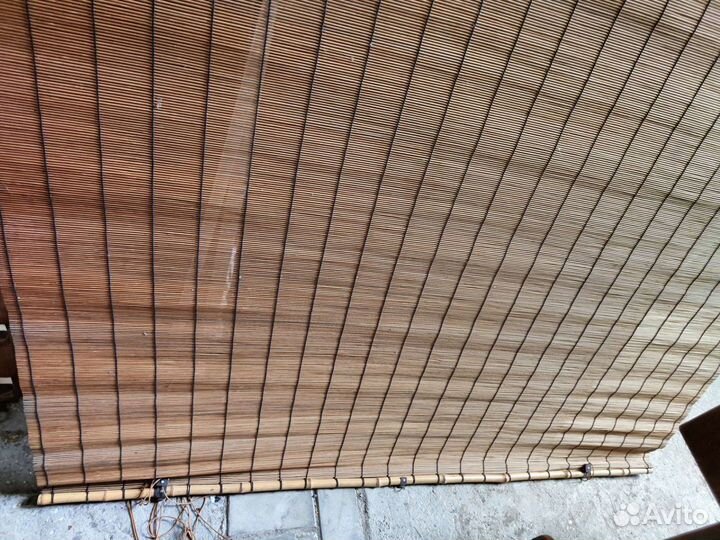 Бамбуковые жалюзи-шторы 6 шт