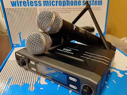 Радиосистема новая 2 радиомикрофона