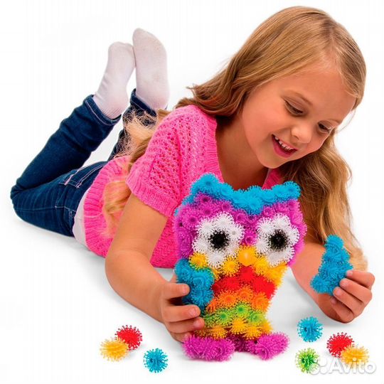 Развивающий конструктор липучка 