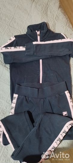 Костюм спортивный для девочки Fila 122размер