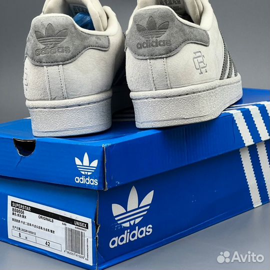 Классические Adidas Superstar White