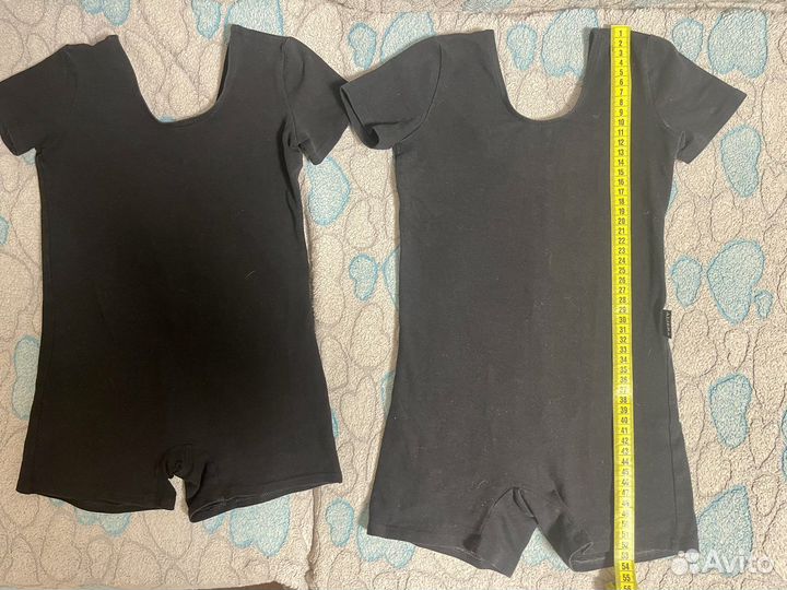 Гимнастические купальники шортами на 4/5 л