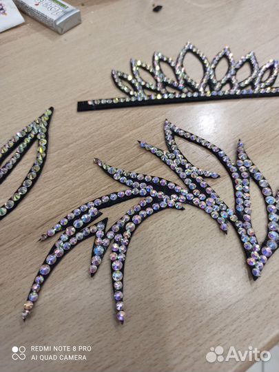 Украшение на голову, на пучок