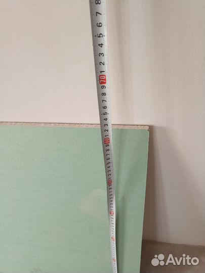 Гипсокартон влагостойкий 12 мм