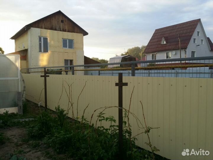 Заборы из профнастила