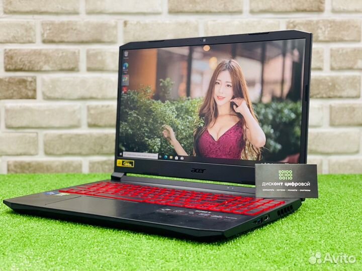 Acer nitro 5 15.6 IPS i7-11800H/RTX3050/Nvme512Gb