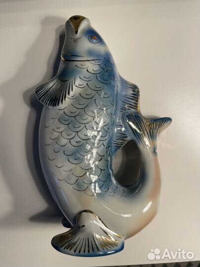 Кувшин рыба СССР Рига