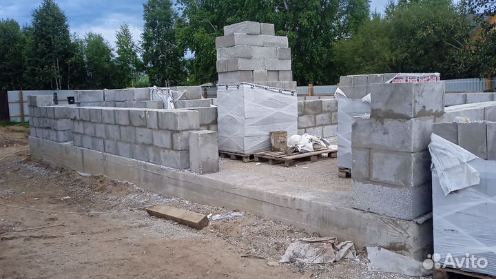 Строительство домов из газобетона кирпича