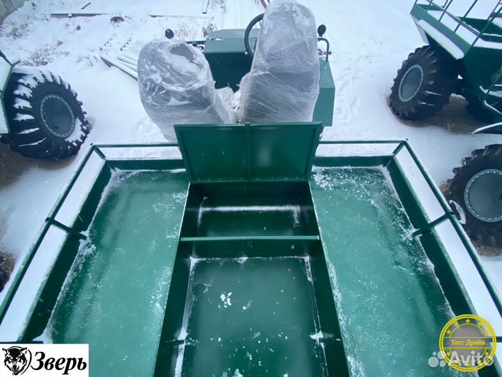 Снегоболотоход Зверь: техника для зимы