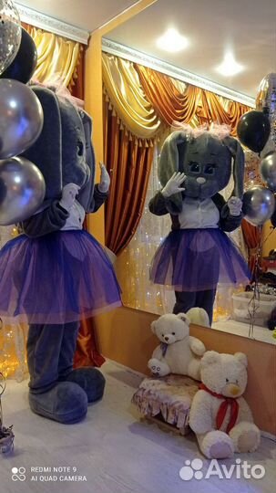 Рост. кук.мишка умка, панда, мишка Тедди и зайка