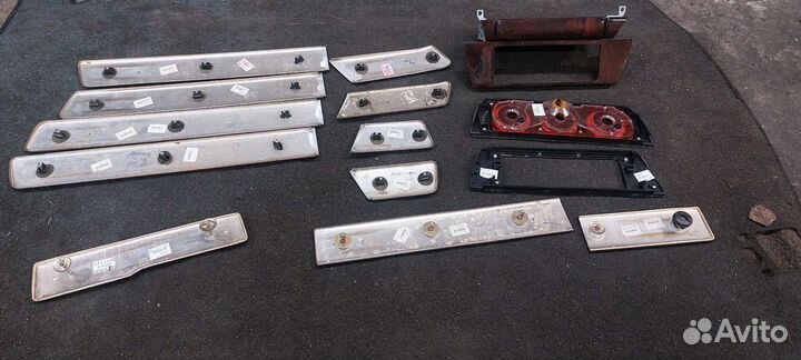 Декоративные накладки салона Ауди А6/100 С4