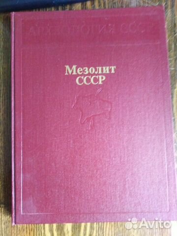 Мезолит СССР 1989 г