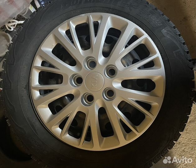 Колпаки r15 на Kia ceed