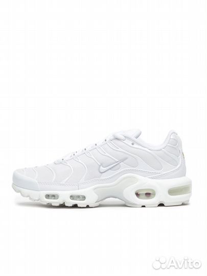 Кроссовки nike air max plus white pure platinum