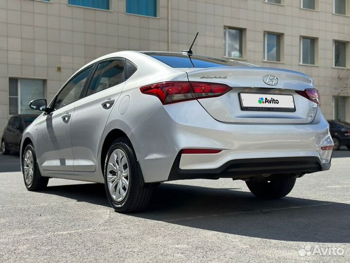 Hyundai Solaris 1.6 МТ, 2017, 105 000 км