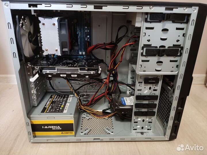 Игровой пк, Intel i7,16 Гб DDR3,GTX 1050,SSD,HDD