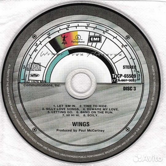 Wings / Wings Over America (3 Mini LP CD)