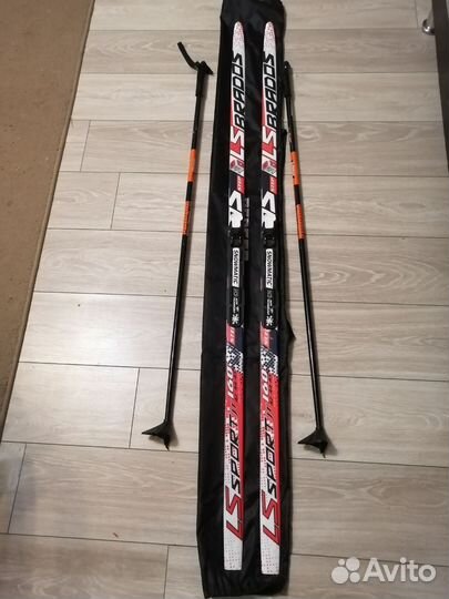 Лыжи беговые подростковые 160