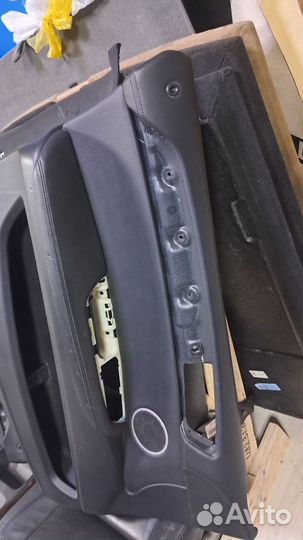 Кожаные обшивки дверей бмв х6е71