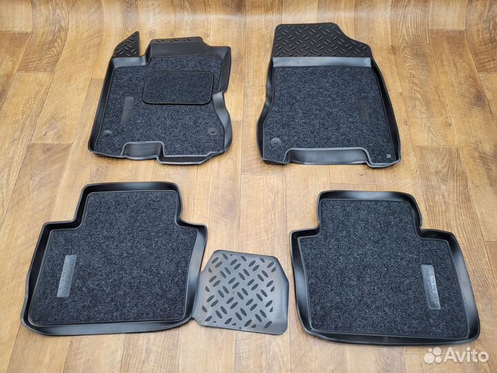 Коврики 3D LUX в салон Renault Koleos (2008-2016)