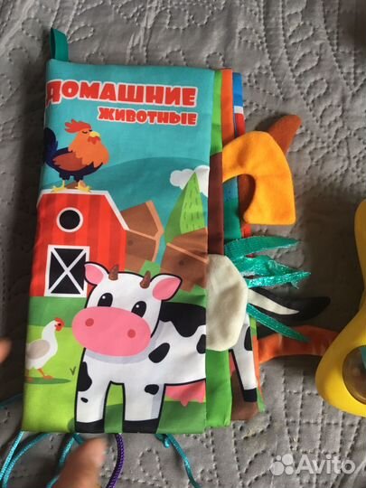 Игрушки музыкальные и развивающие пакетом