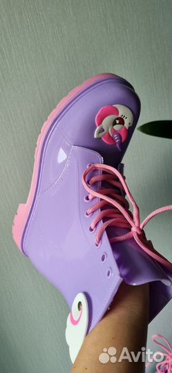 Сапоги-ботинки резиновые 37-38