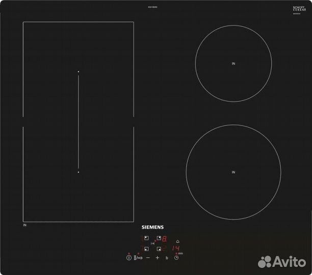 Индукционная варочная панель Siemens ED611BSB5E (ч