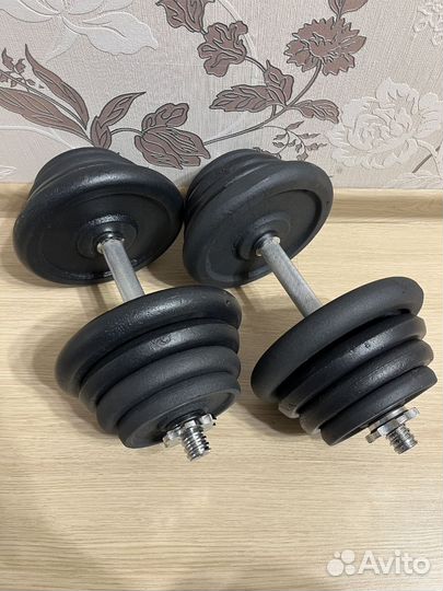 Гантели разборные по 20 кг
