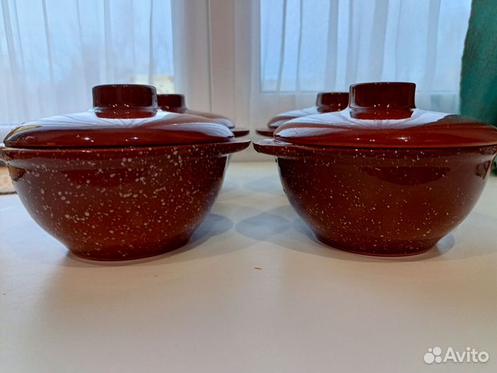 Керамические горшки для запекания