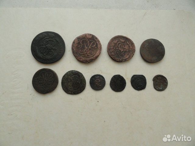 Монеты Екатерины