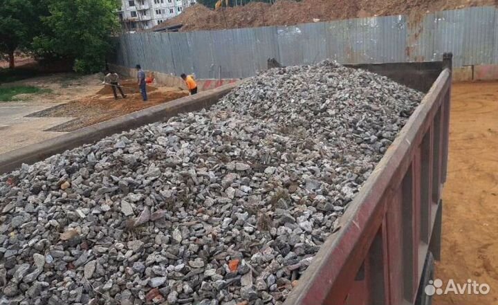 Вторичный щебень