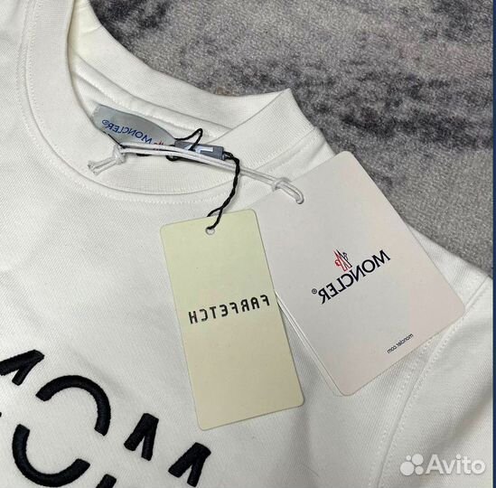 Мужской свитшот монлер новый