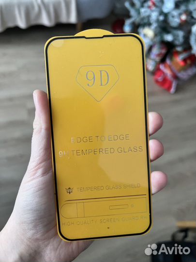 Защитное стекло 9D на Айфон