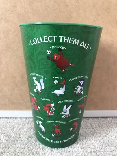 Стаканы Чемпионат мира 2018 fifa BUD, Coca-Cola