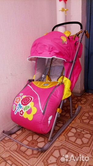 Санки-коляска Nika