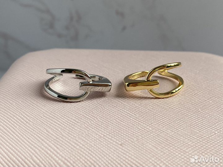 Кольцо в стиле poison drop регулируемый размер