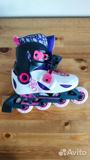 Крутые детские роликовые коньки Oxelo play 5