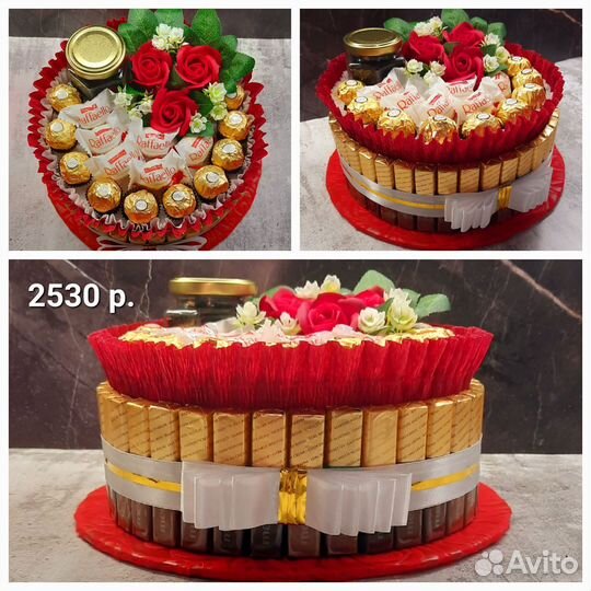 Подарочные наборы из конфет
