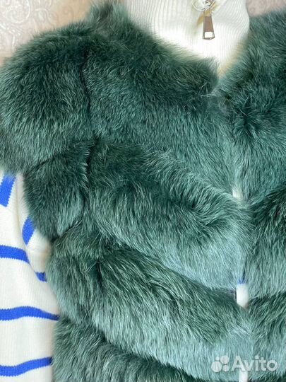Жилетка меховая женская