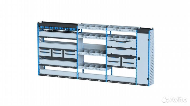 Стеллаж метал Мерседес Спринтер св-99.3945.18-10