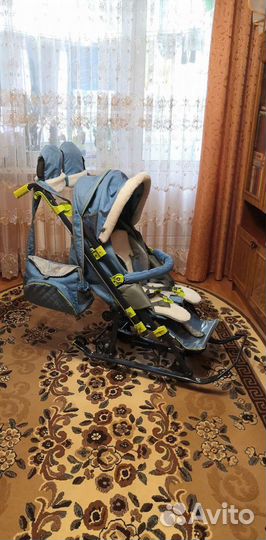 Санки коляска ника