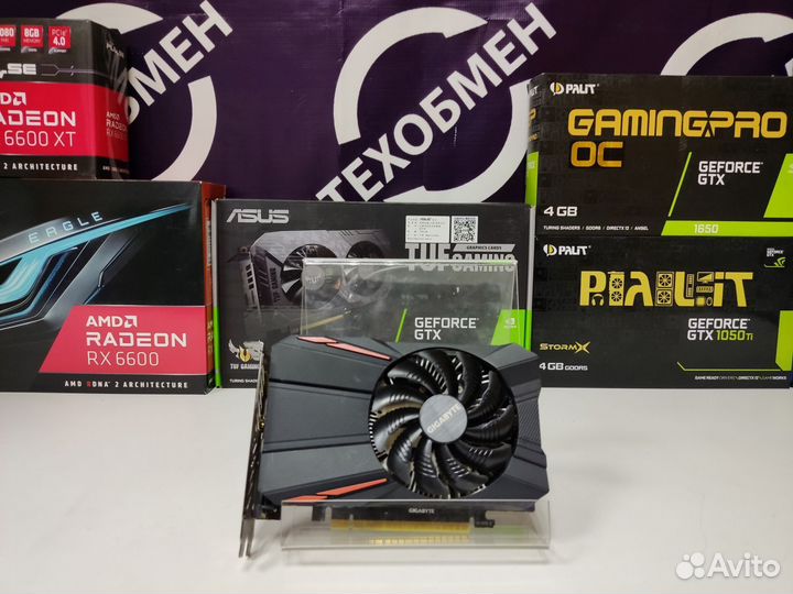 Видеокарта Gigabyte GTX 1050 Ti 4Gb