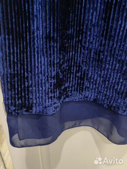 Бархатное платье