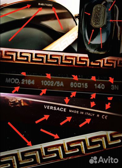 Элитные очки Versace /Оригинал\Унисекс/ из Милана