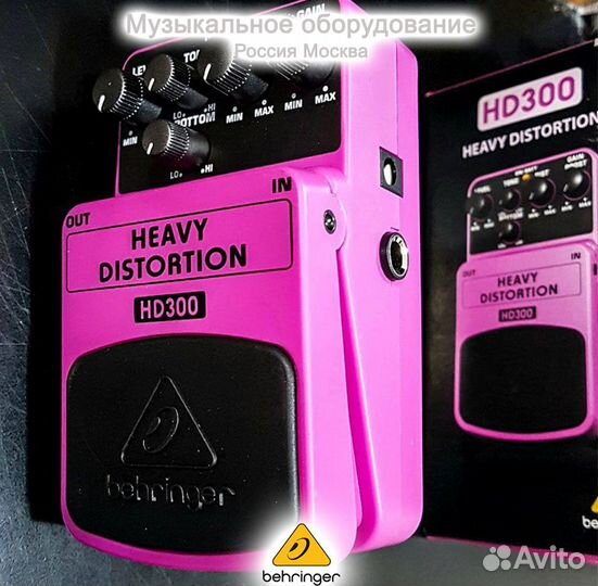 Педаль эффектов Behringer HD300 Новая