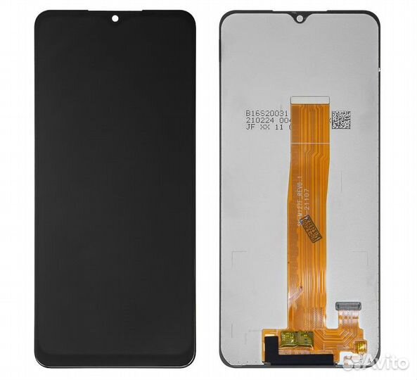 Дисплей для Samsung A022F Galaxy A02 тачскрин черн
