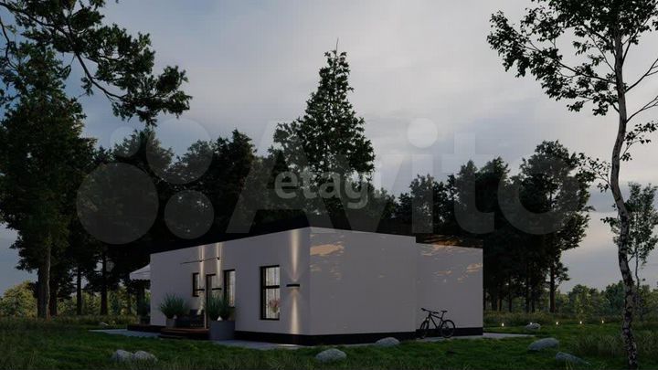 Дом 123 м² на участке 9,5 сот.