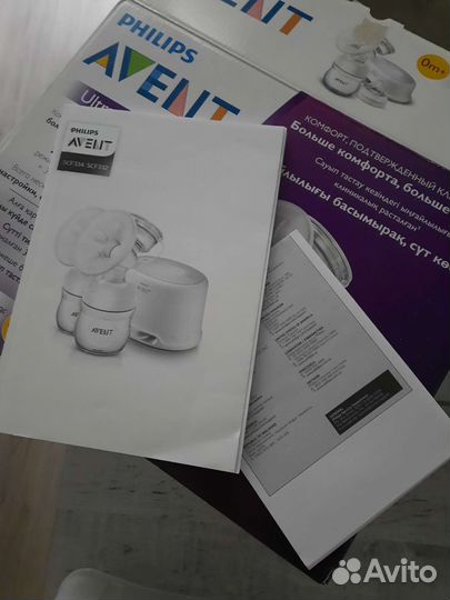 Молокоотсос avent электрический