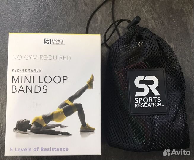 Резинки для фитнеса (набор) с iherb